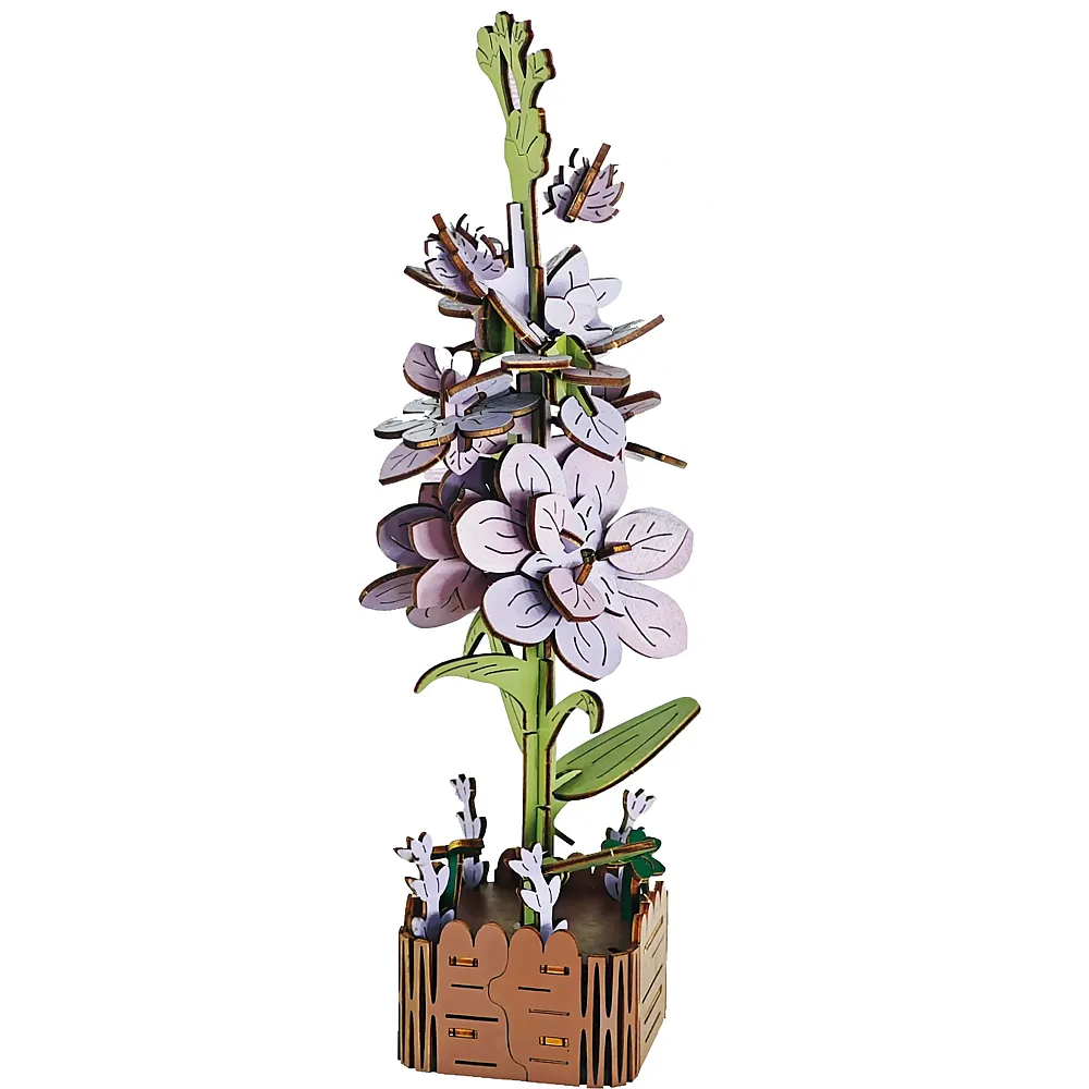 IR Toys 3D Puzzle Bois Violettes 60pcs