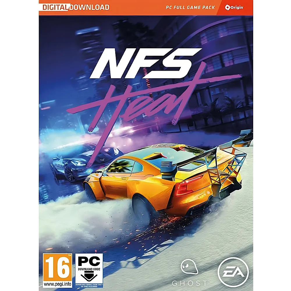 Electronic Arts Need for Speed - Heat PC Code in a Box D