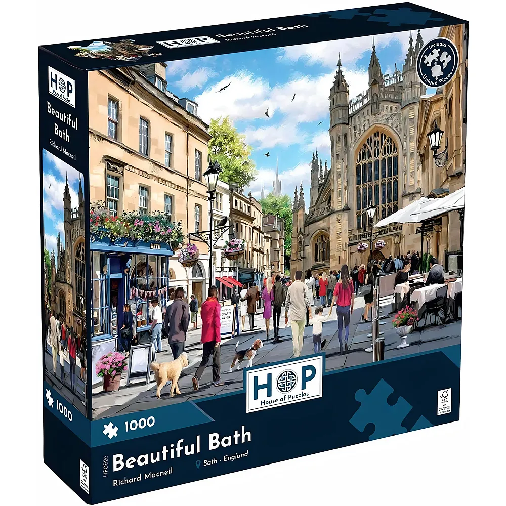 HOP - House of Puzzles Beautiful Bath 1000Teile