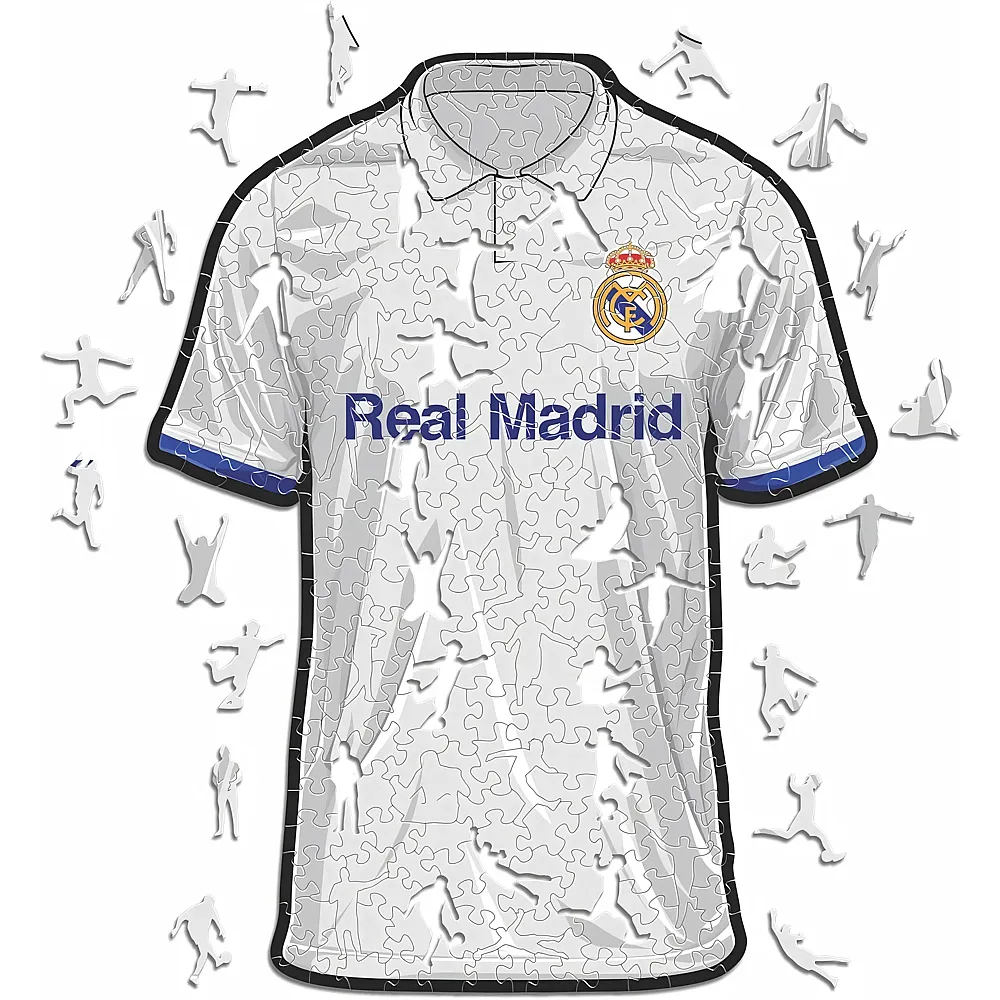 Iconic Puzzle Holz-Puzzle Real Madrid CF - Trikot