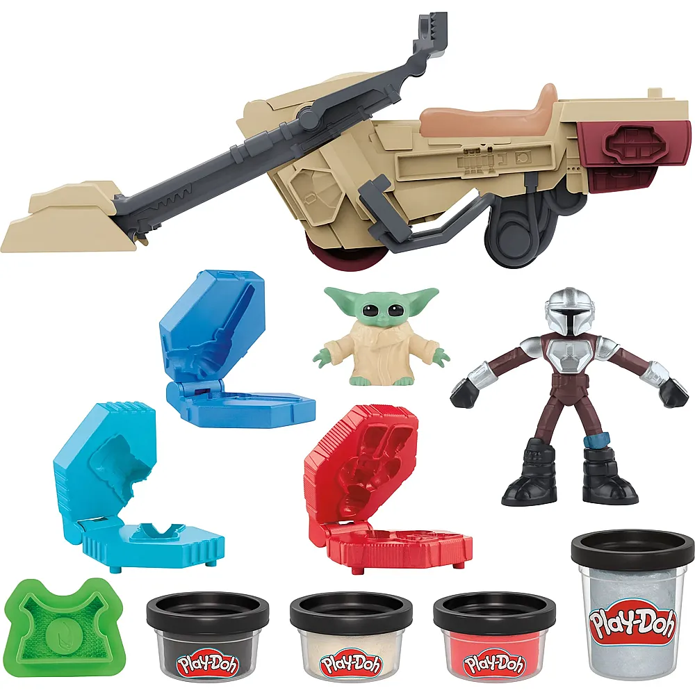 Play-Doh Star Wars The Mandalorian Action Speeder Spielset