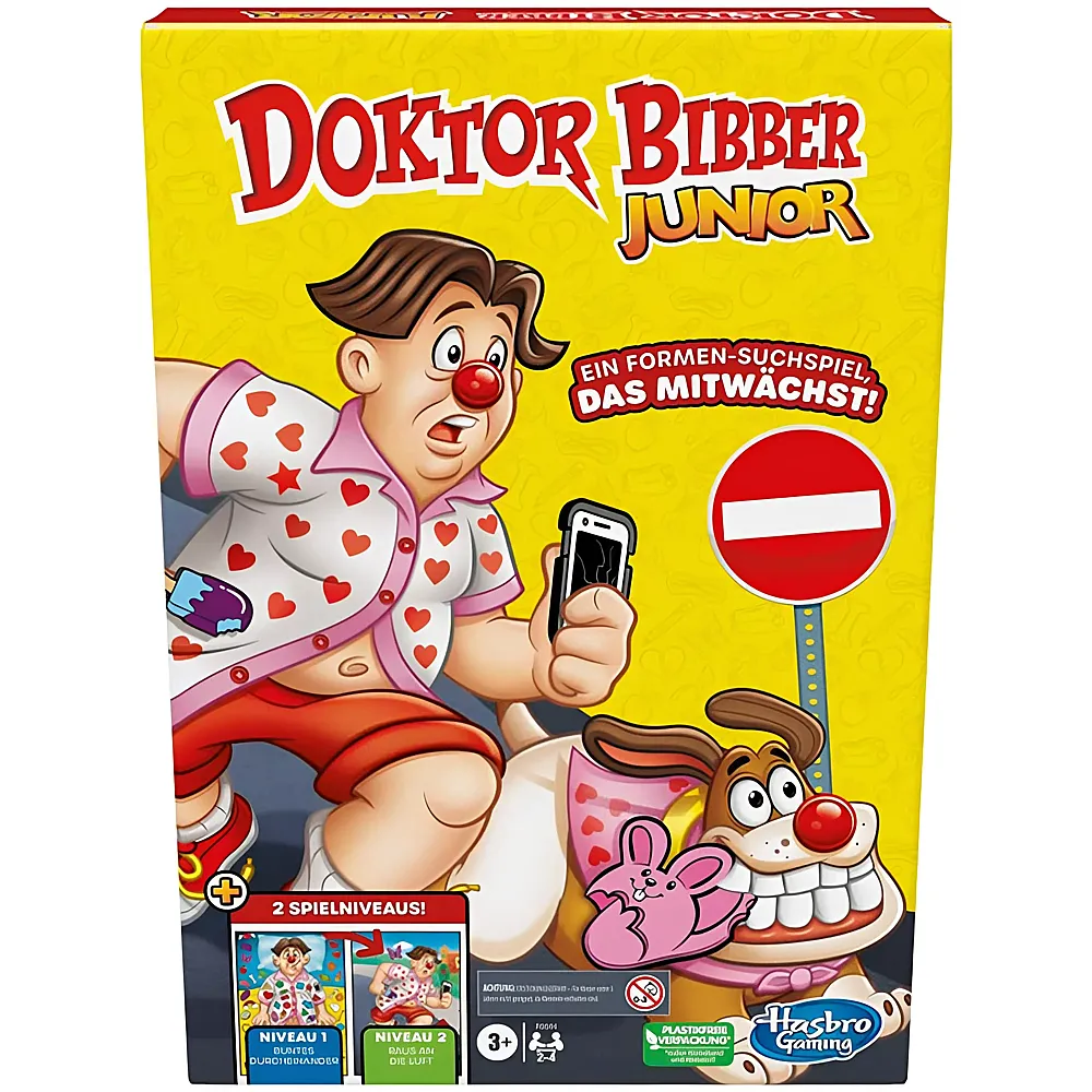 Hasbro Gaming Doktor Bibber Junior DE