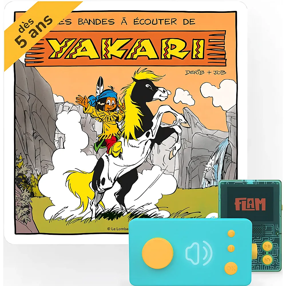 Lunii Album Audio Interactif Les Bandes � �couter de Yakari FR