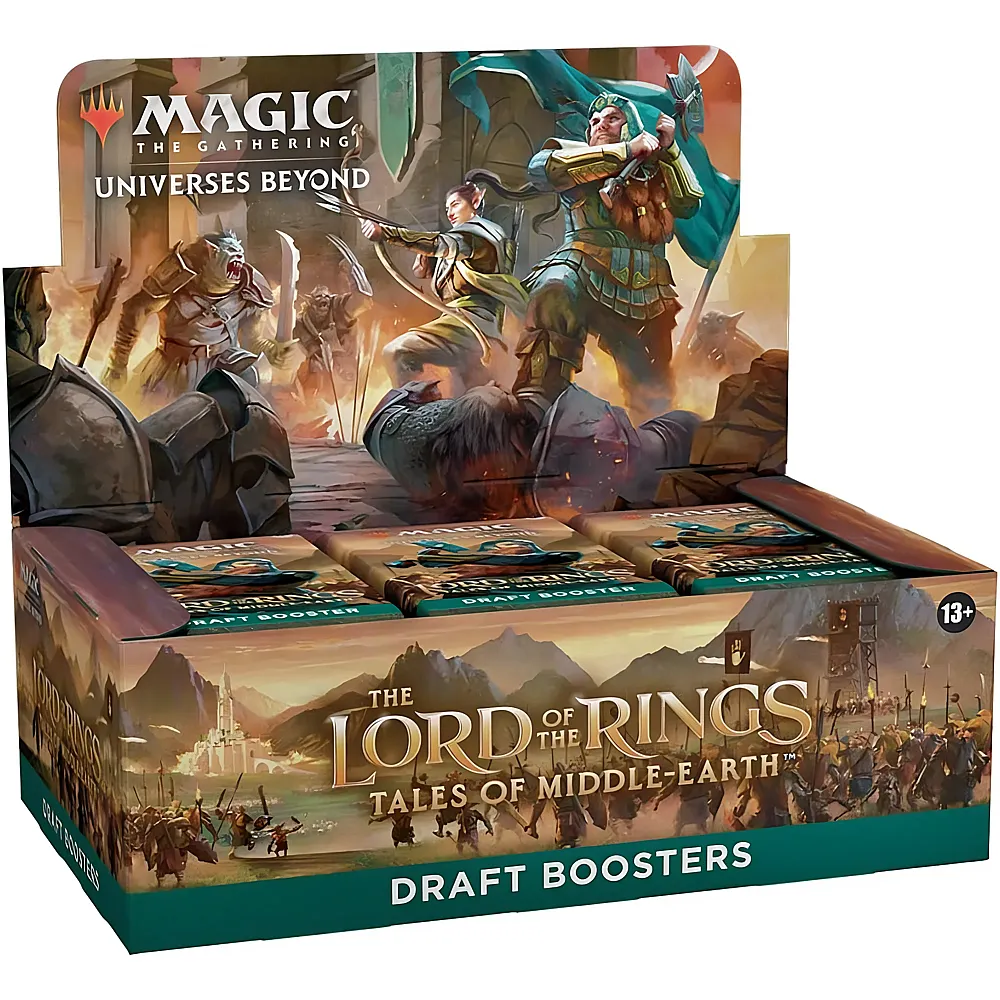 Magic The Gathering The Lord of the Rings Tales of Middle-earth Draft Boosters - English Der Herr der Ringe