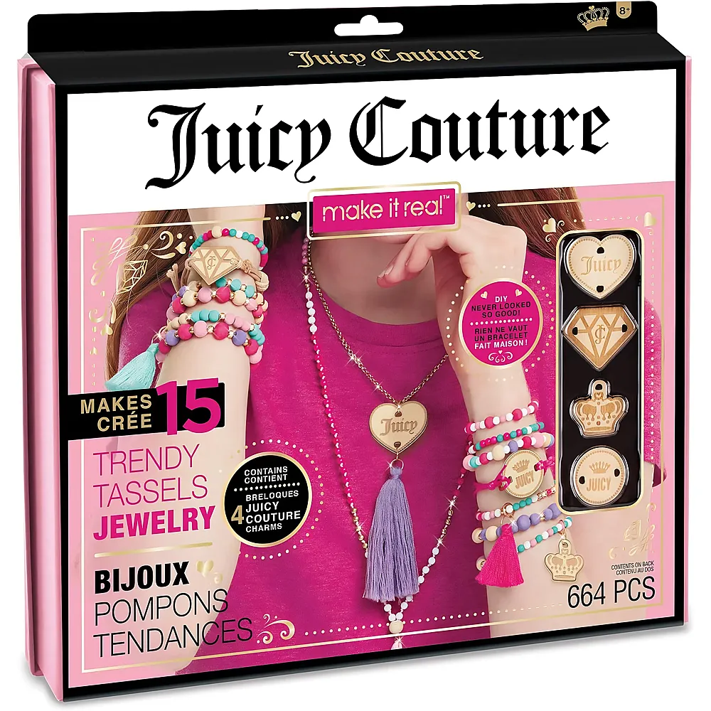 Make It Real Juicy Couture Trendy Tassels Jewelry