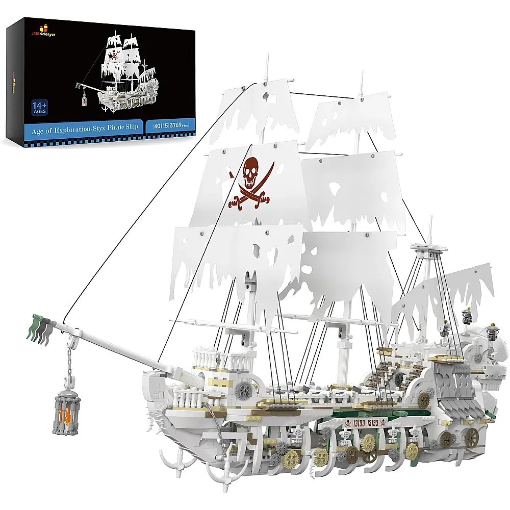 meinspielzeug � JMBricklayer Piratenschiff 40115 | Klemmbausteine Fahrzeuge