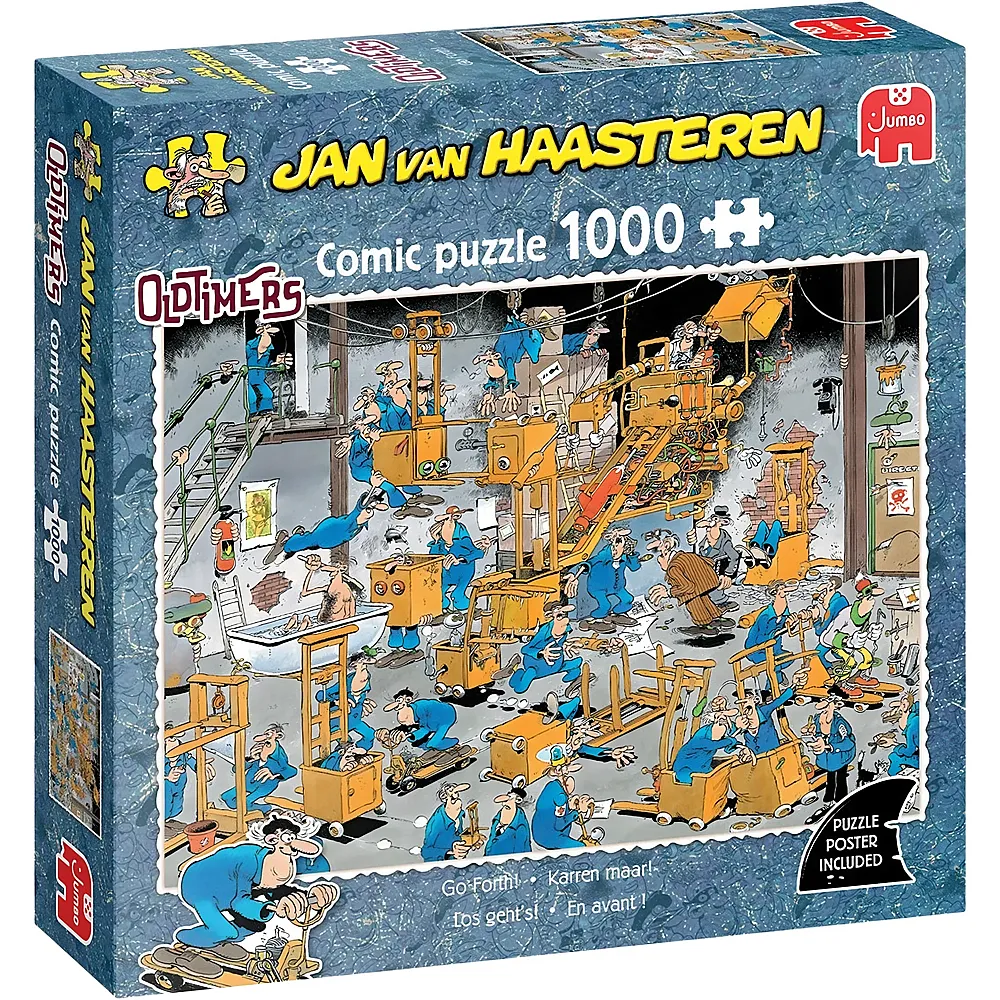 Jumbo Puzzle Jan van Haasteren Oldtimers 1000Teile