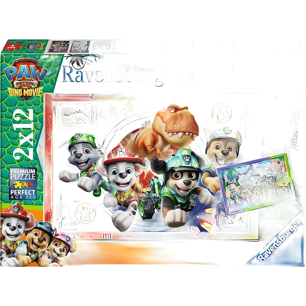 Ravensburger Paw Patrol 3 Dino Movie