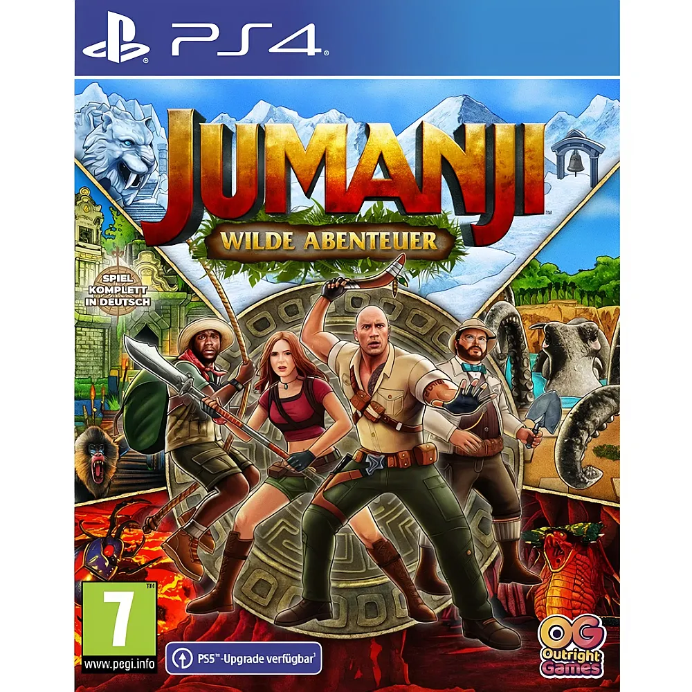 Outright Games JUMANJI: Wilde Abenteuer PS4 D/F/I