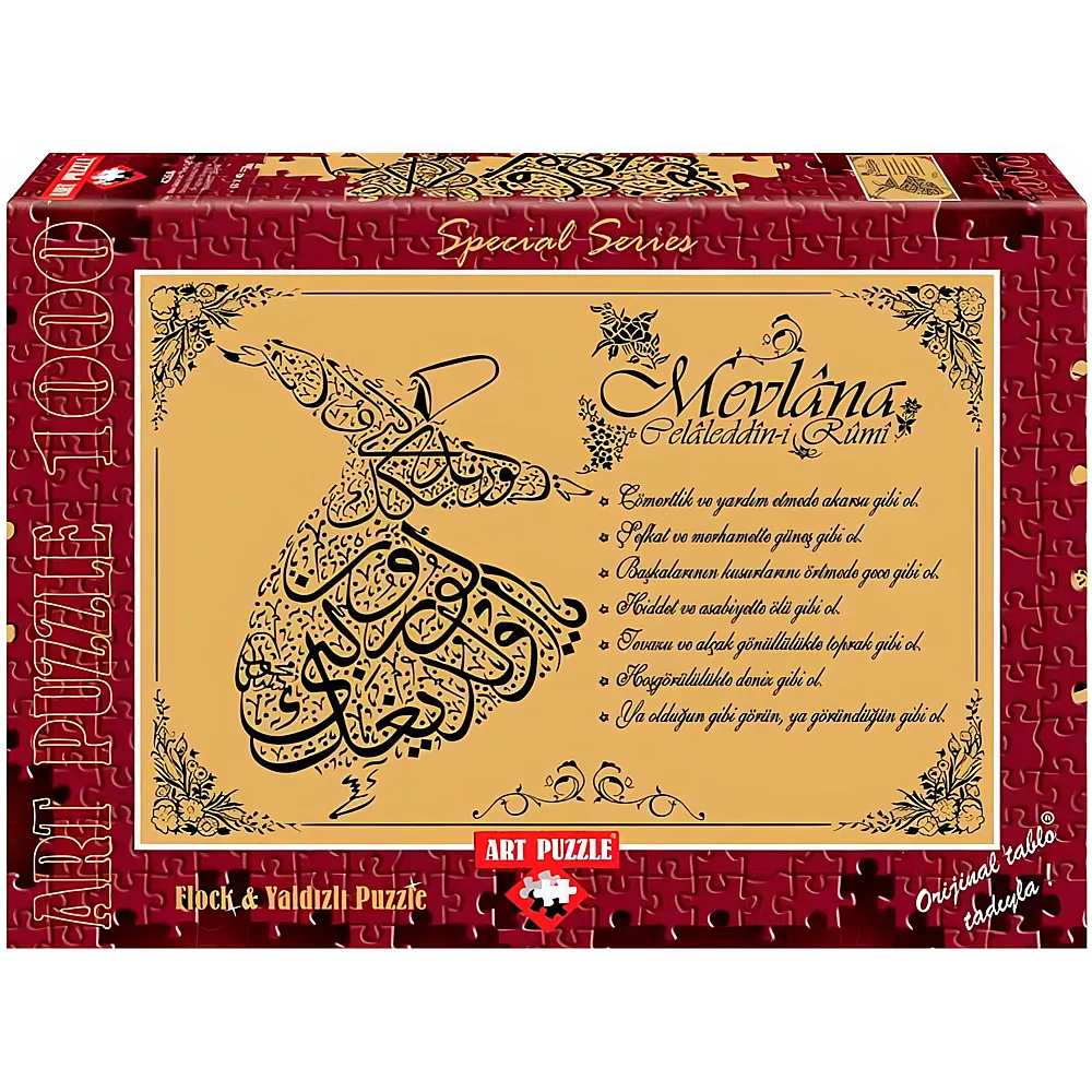 Art Puzzle The Seven Advices from Mevlana - 1000 Teile