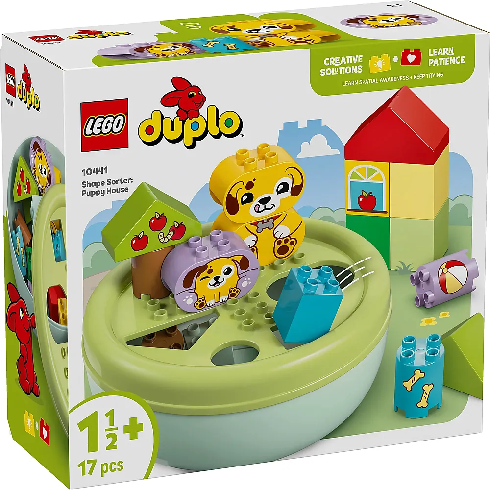 LEGO DUPLO Formsortierer: Welpenhaus 10441