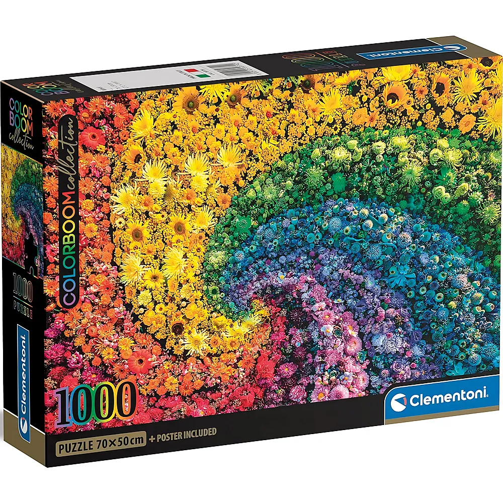 Clementoni Puzzle ColorBoom Whirl 1000Teile