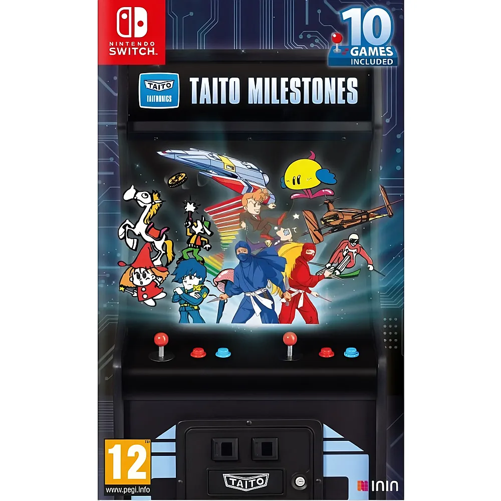 Inin Games Switch Taito Milestones
