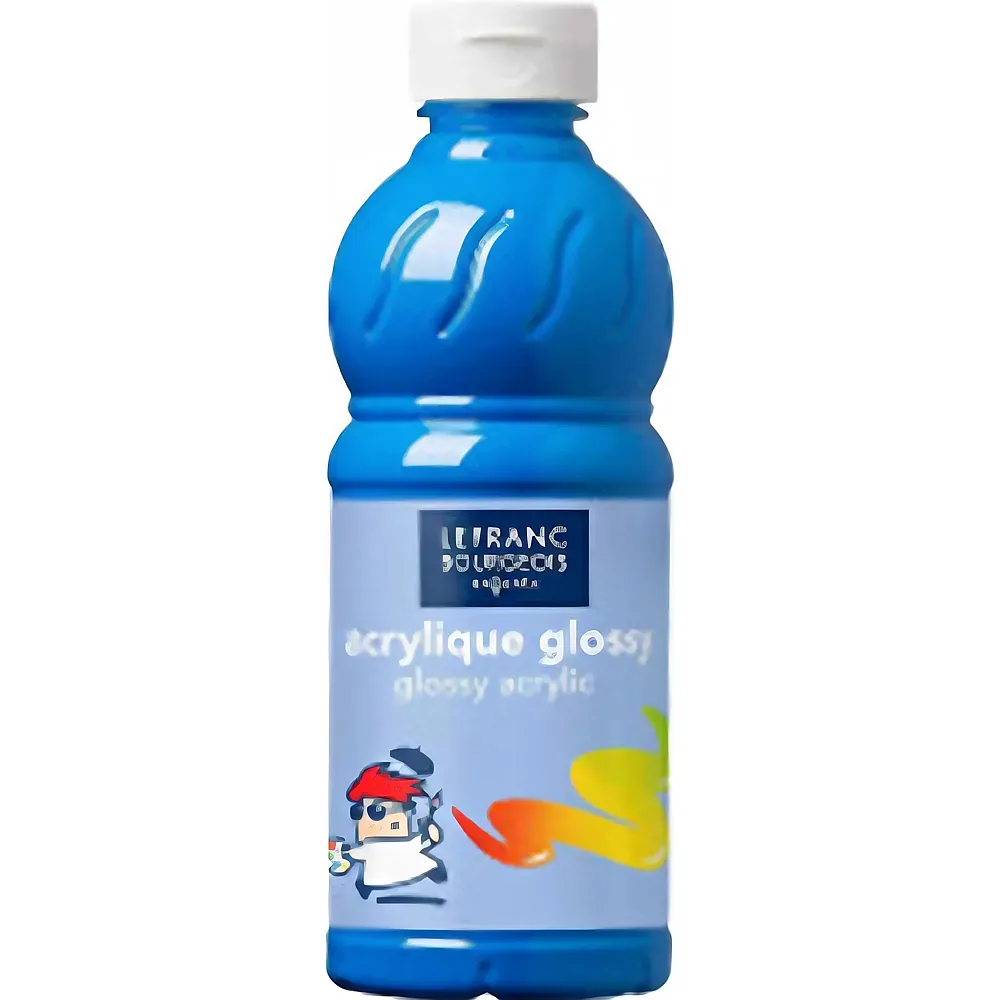 Lefranc Bourgeois Lfb Glossy Acrylfarbe 500ml Flasche - Primrblau - Suche