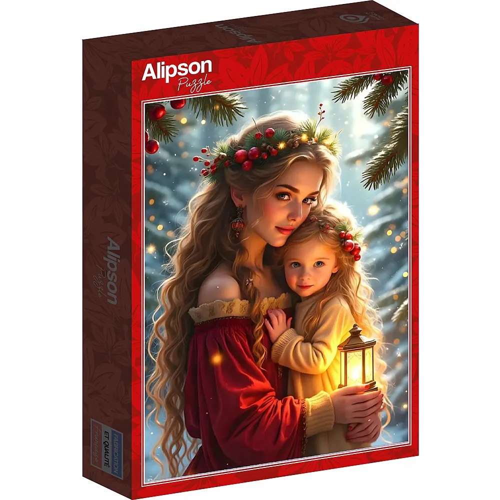 Alipson Puzzle Weihnachtsz�rtlichkeit - Mutter und Tochter Kollektion 1000Teile
