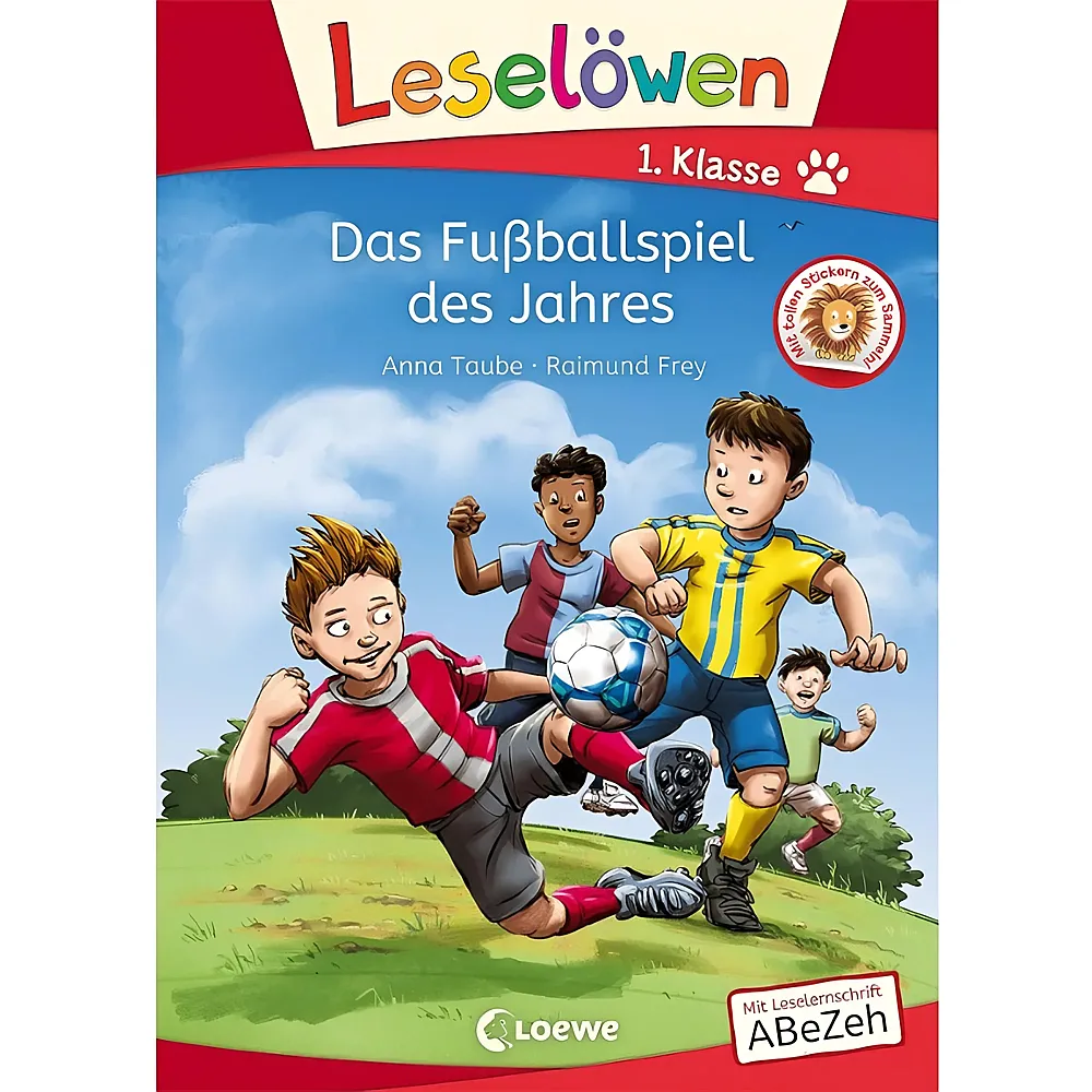 Loewe Lesel�wen Das Fussballspiel des Jahres: Erstlesebuch f�r Fussballfans