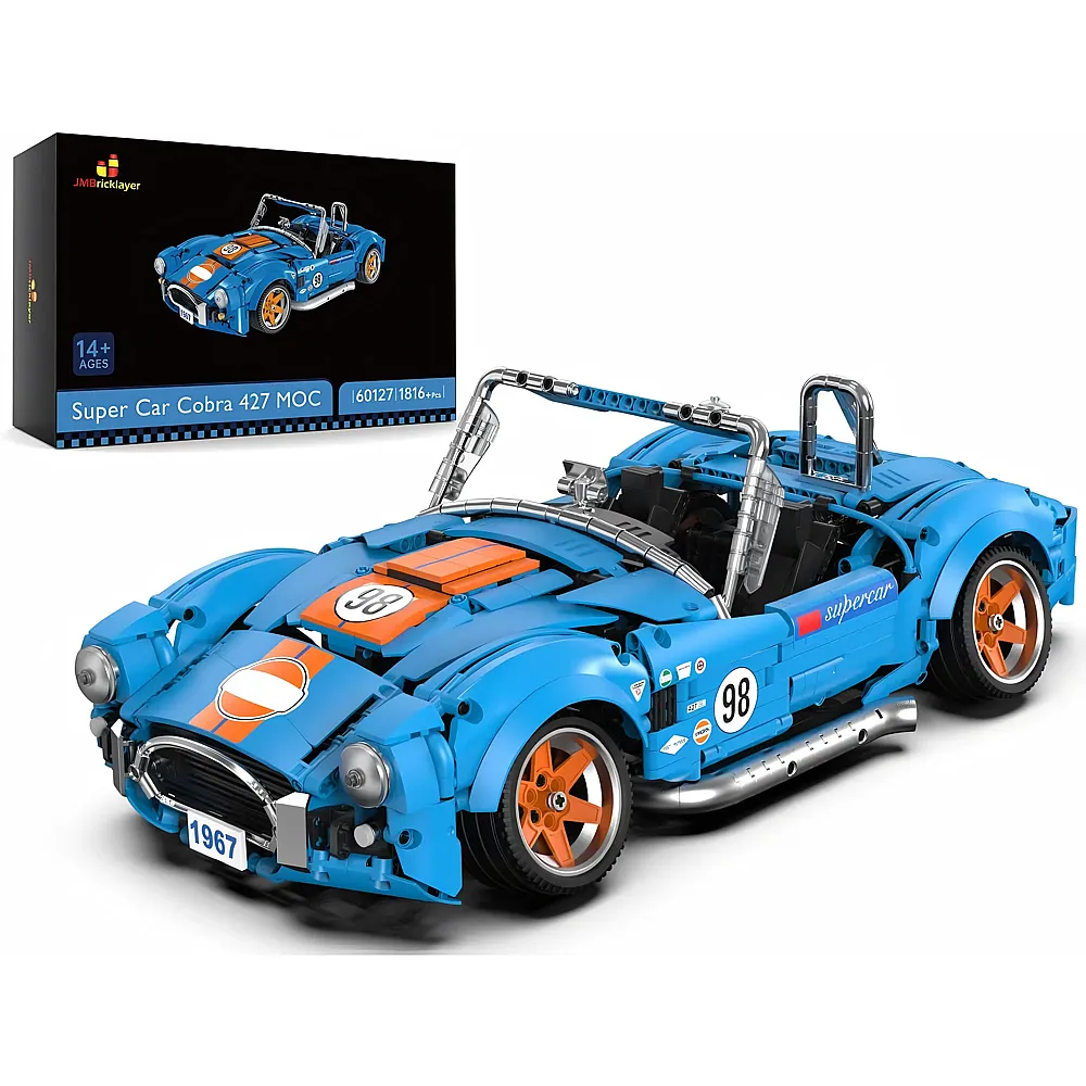 JMBricklayer Technik Auto Bausteine,  Technic Auto klemmbausteine f�r Erwachsene M�nner, Modellauto f�r Jungen ab 10-16