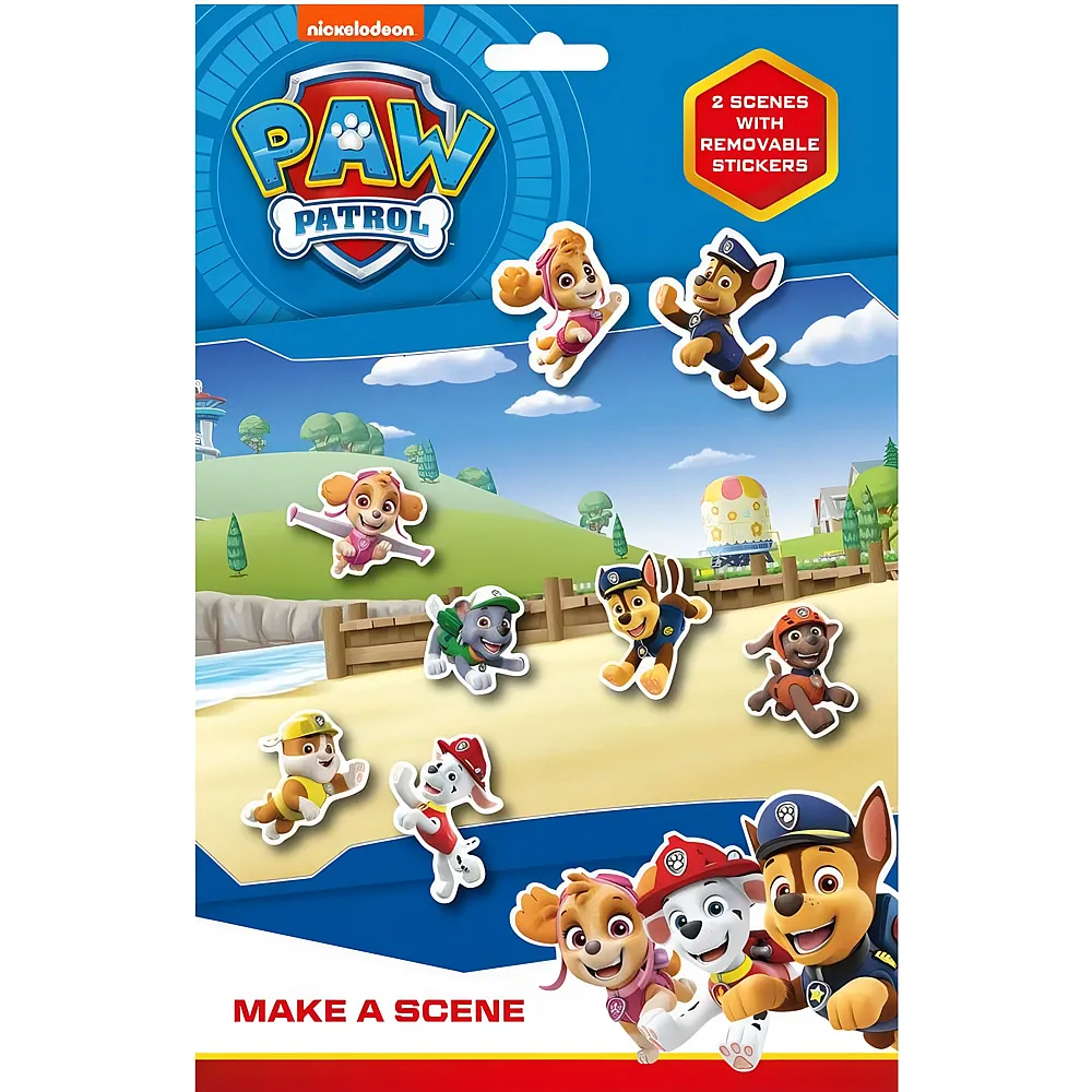Sombo Paw Patrol Stickerset 21x34cm
