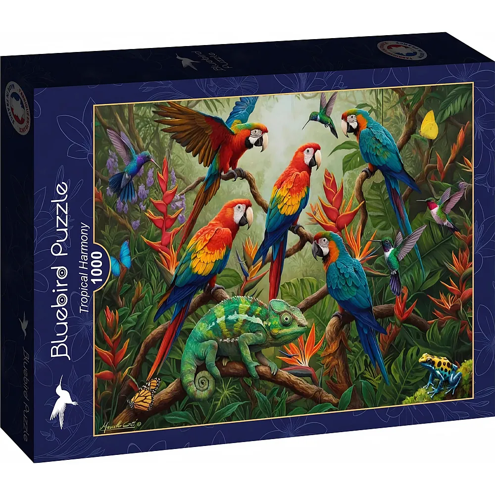 Bluebird Puzzle Puzzle 1000 Teile Tropische Harmonie