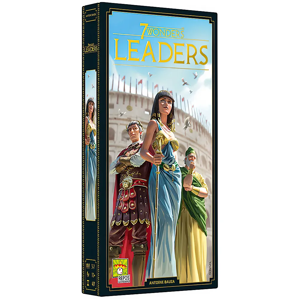Asmodee Spiele 7 Wonders Leaders 1. Erweiterung