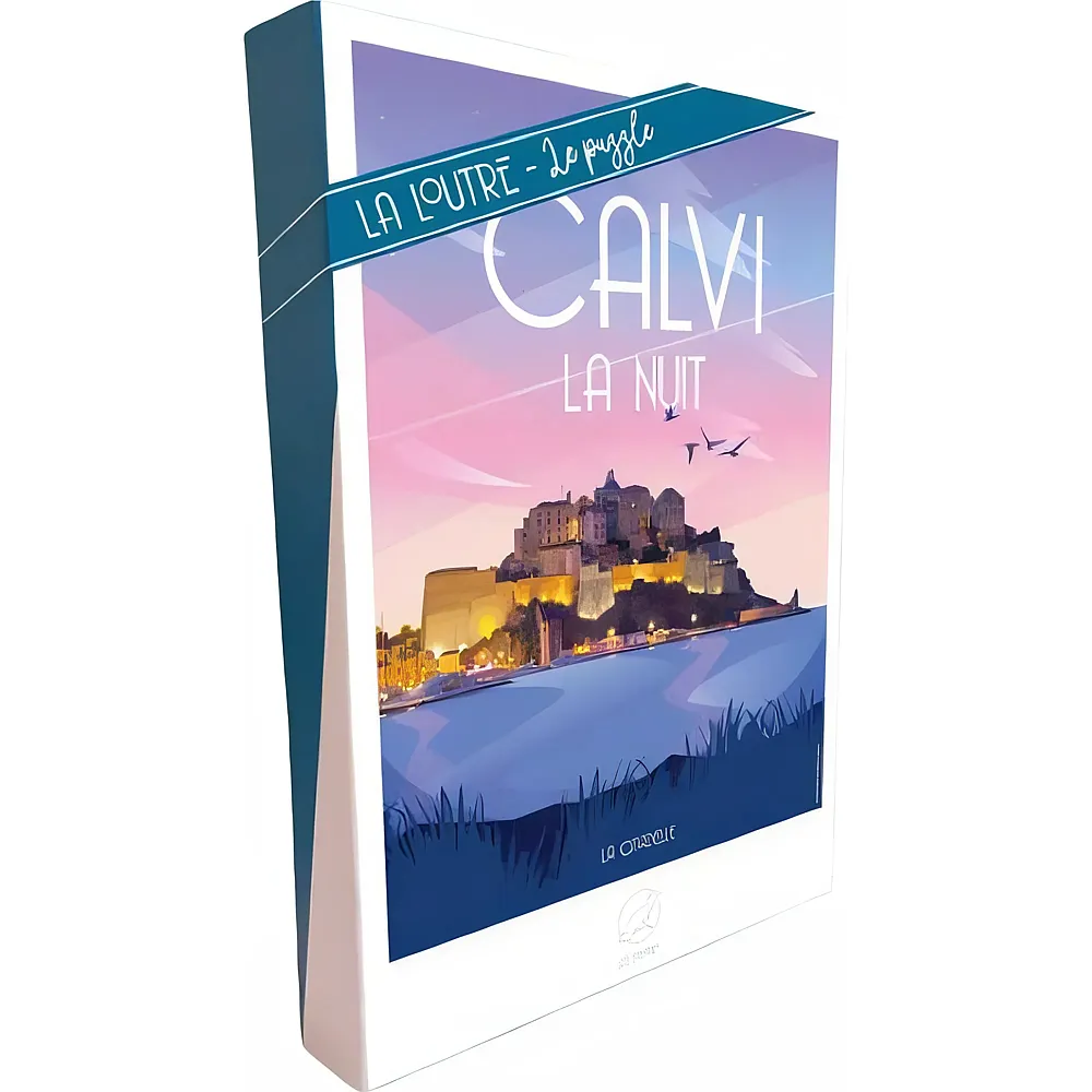 La Loutre Puzzle Calvi la Nuit, La Citadelle - 1000 Teile