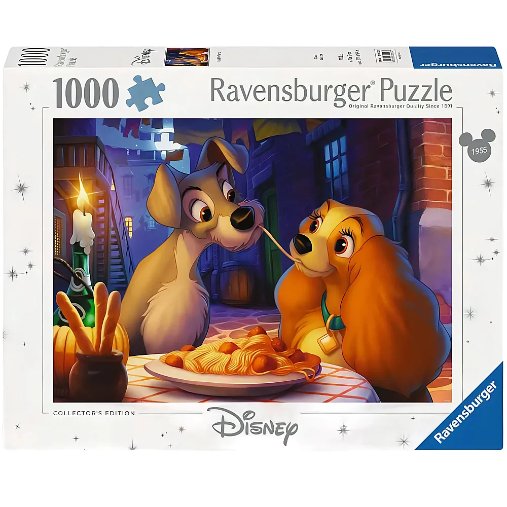 Ravensburger Puzzle Susi und Strolch 1000Teile