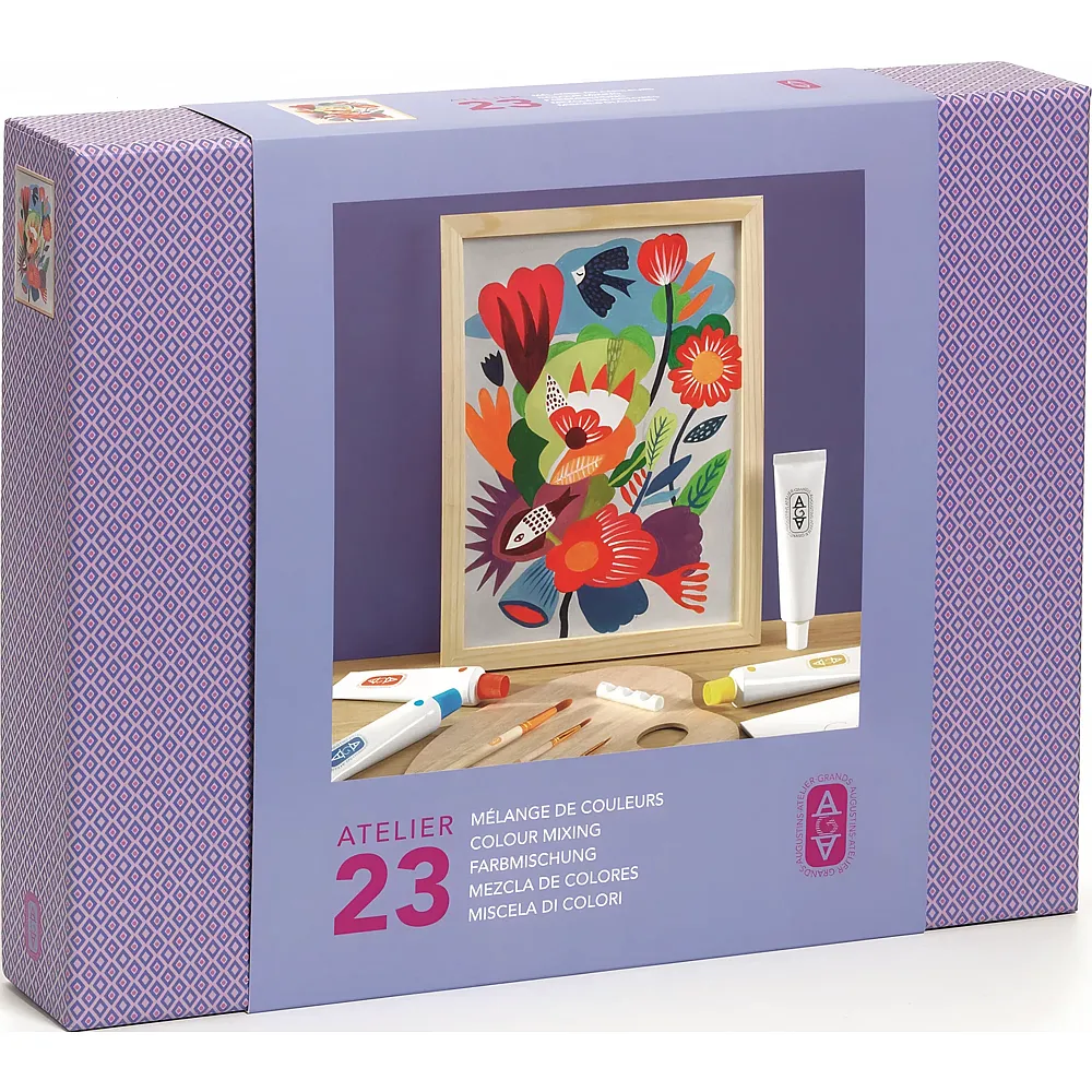 Djeco Atelier 23, Farbmischung