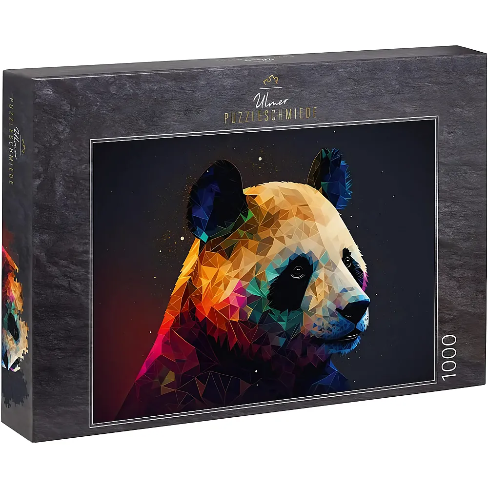 Ulmer Puzzleschmiede Beyond Black & White - Der Panda - 1000 Teile