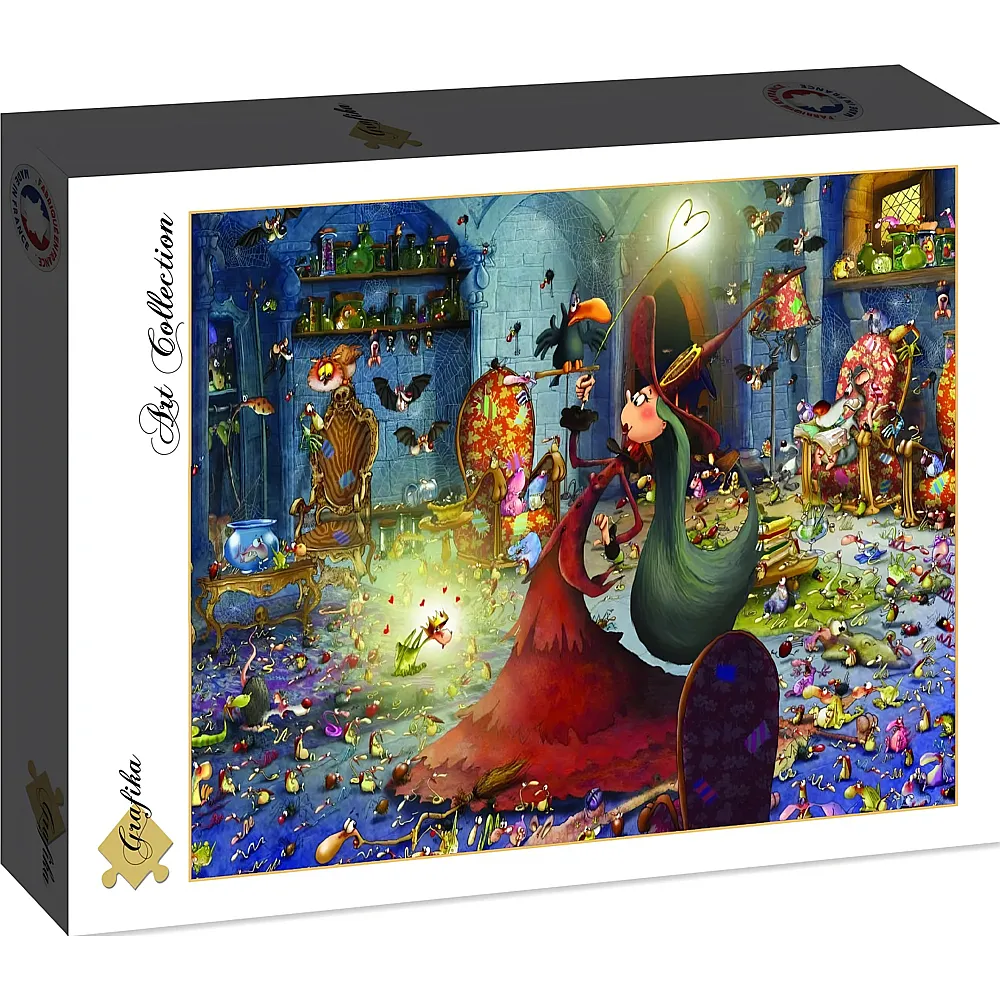 Grafika Puzzle Art Collection Franois Ruyer Hexe - 2000 Teile
