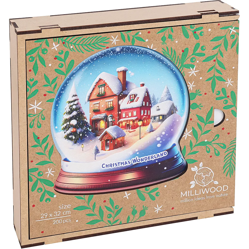 Milliwood Puzzle Xmas Wonderland 200Teile