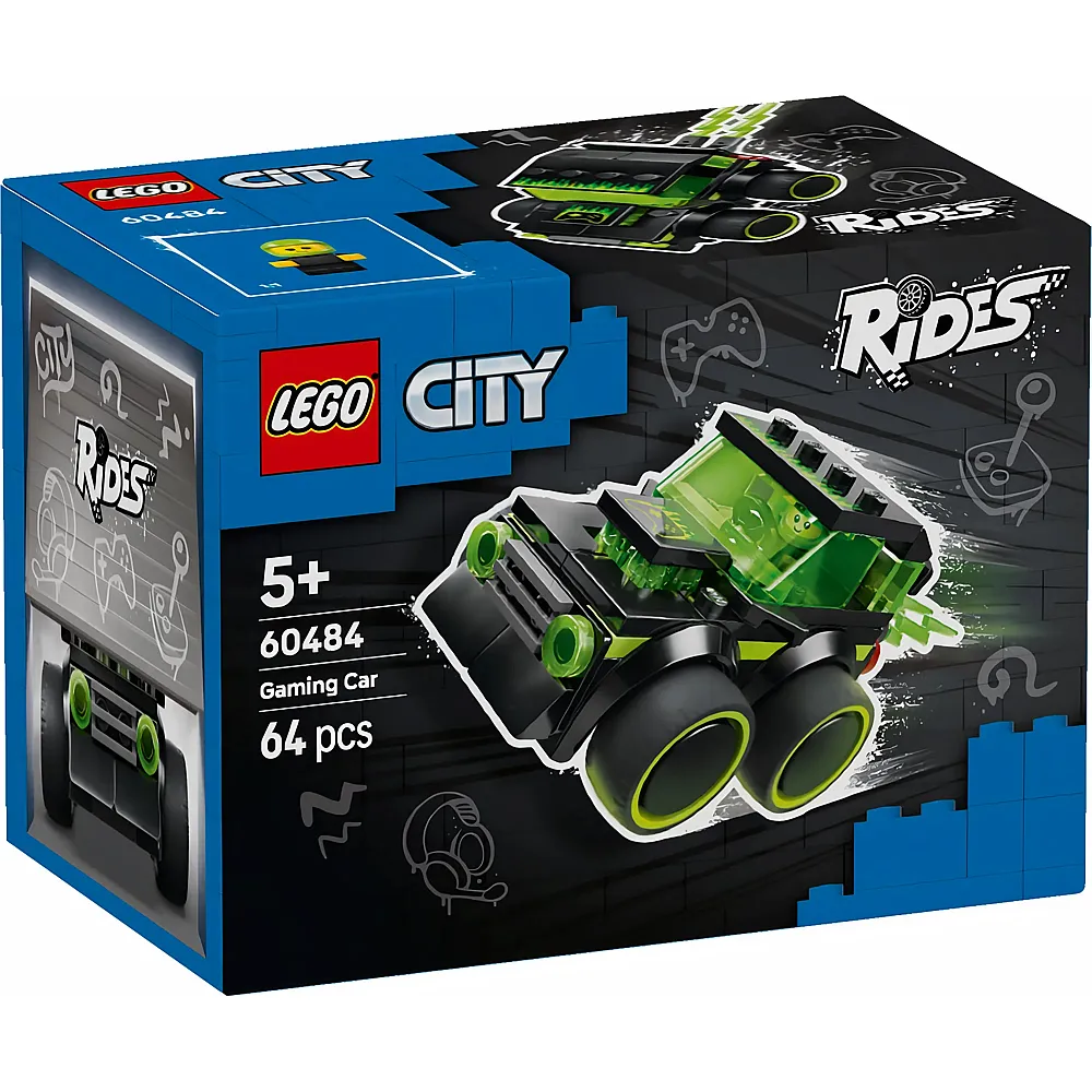 LEGO City Coole Flitzer - Gaming-Rennauto 60484