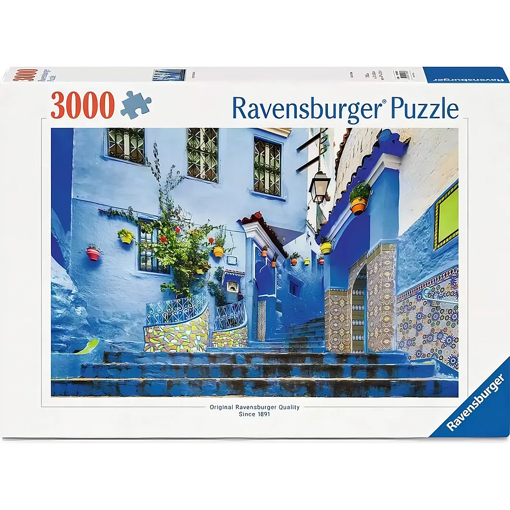 Ravensburger Puzzle Marokko in Blau 3000Teile
