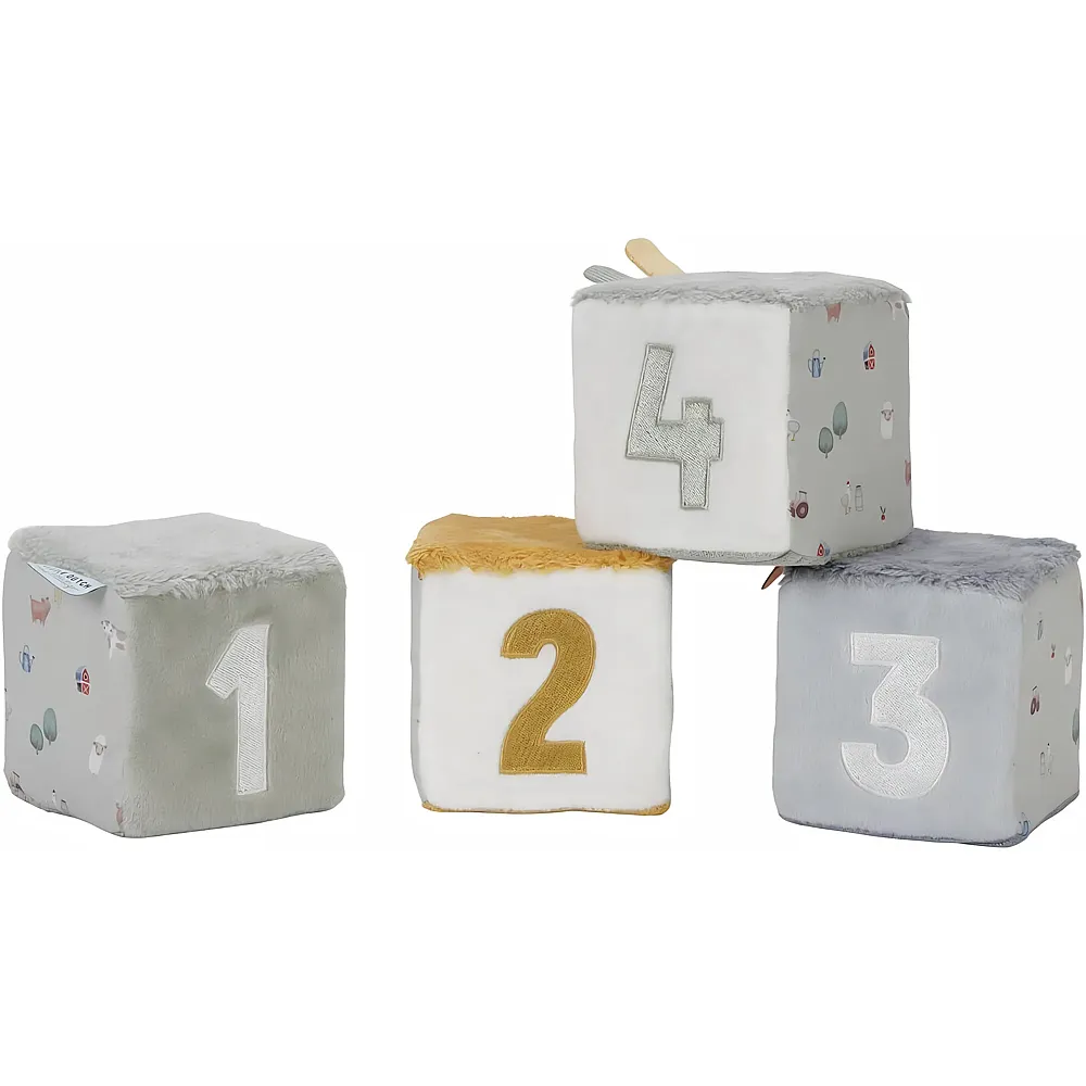Little Dutch Stoffw�rfel Set Little Farm