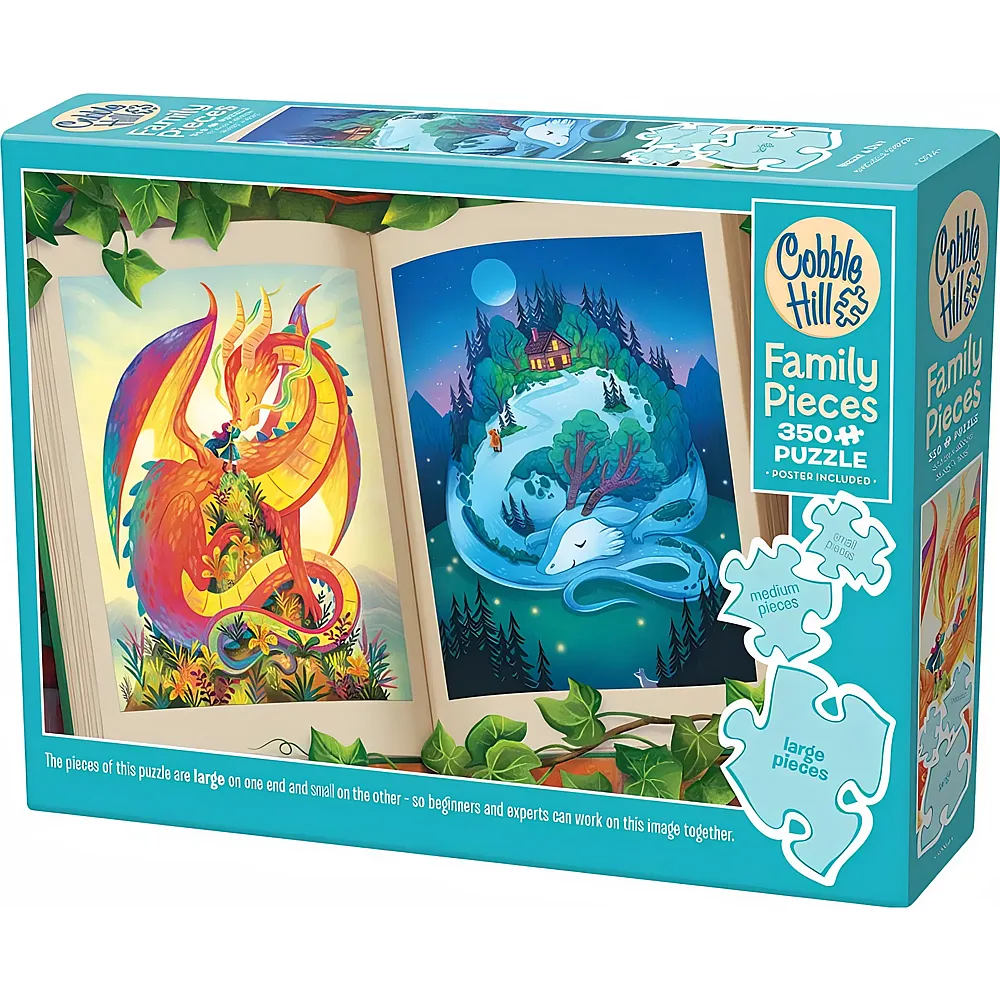 Cobble Hill Puzzle 350 Teile Familly Pieces - Night and Day