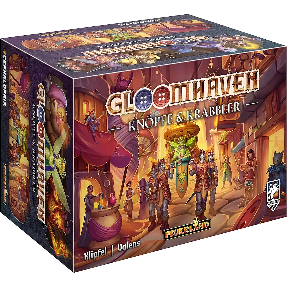 Feuerland Spiele Gloomhaven - Kn�pfe & Krabbler - Deutsch