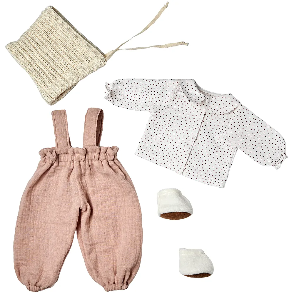 meinspielzeug - K�the Kruse Waldorf Kleidungsset Hannah - 38 cm | Puppenkleider