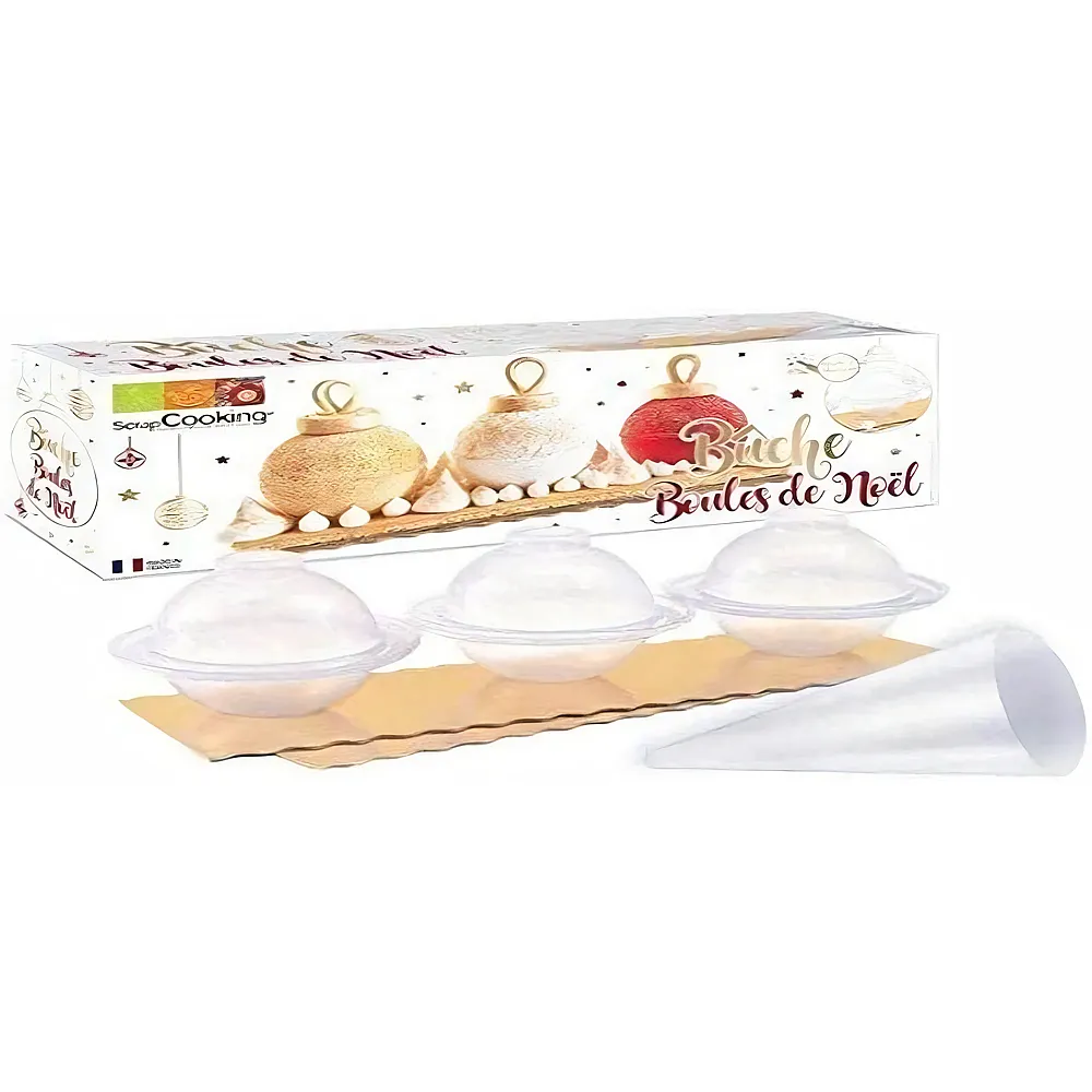 meinspielzeug - ScrapCooking Set f�r Weihnachtskugeln - 7 Teile | Backen & Dekorieren