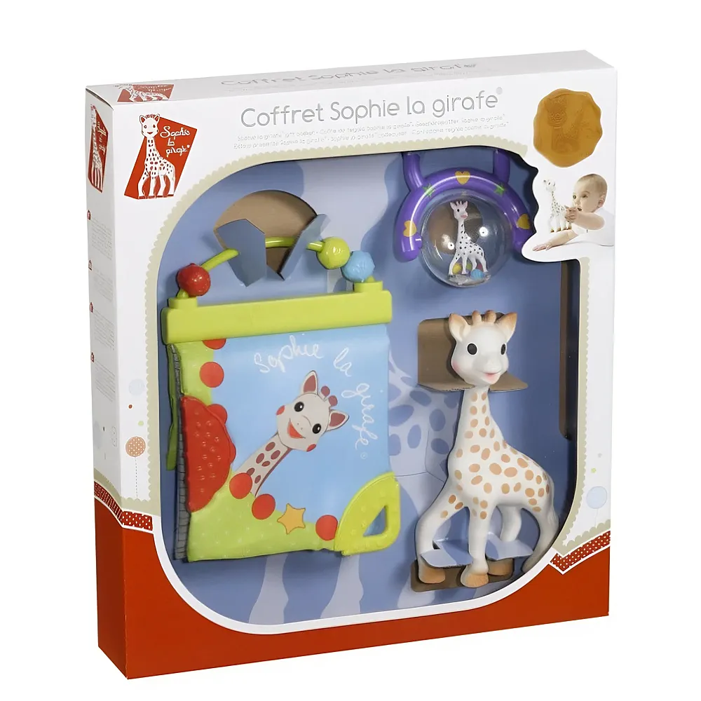Sophie la girafe Geschenkset Neugeborene