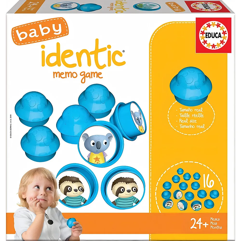 Educa Baby Identic Memo Game
