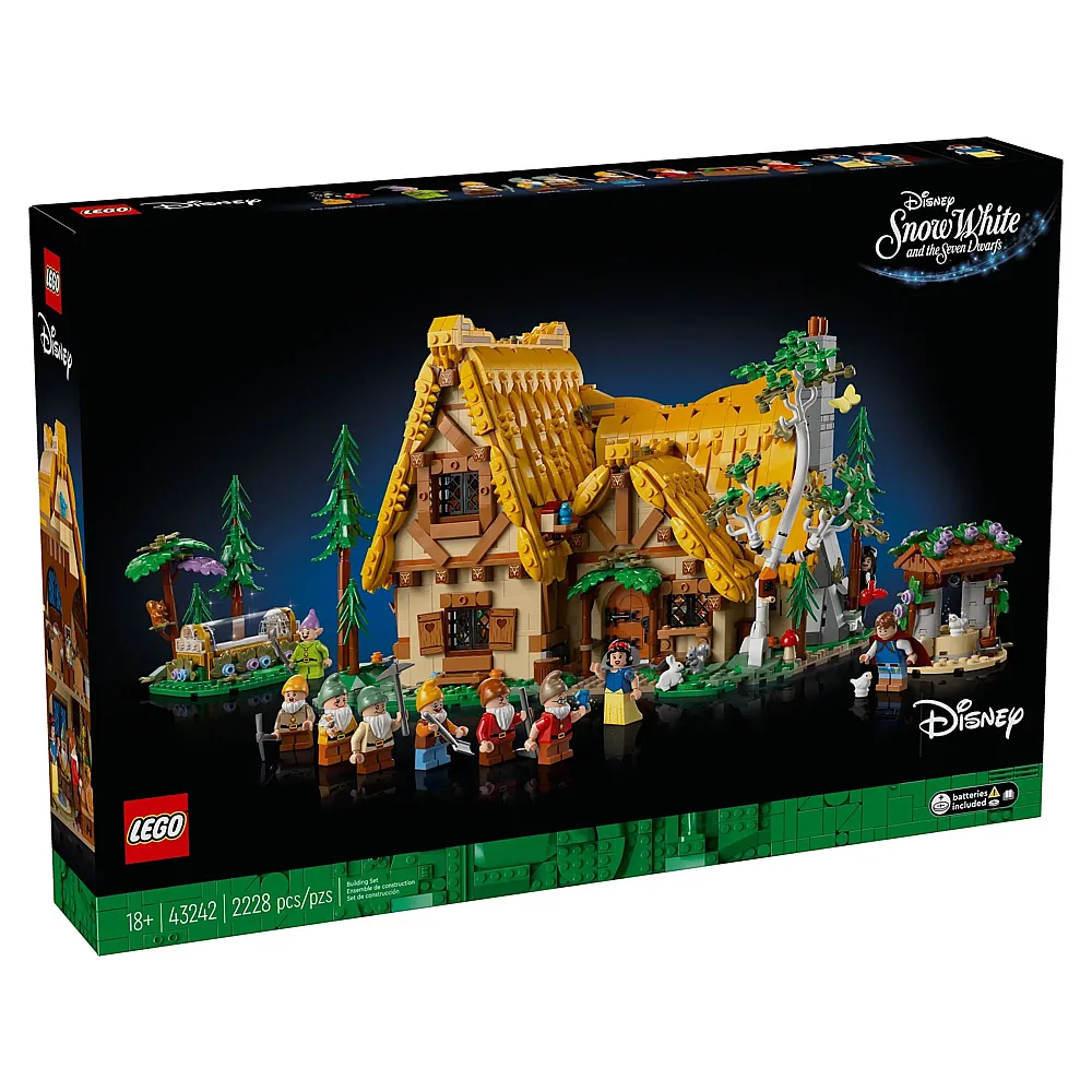LEGO Disney Classic Die H�tte von Schneewittchen und den sieben Zwergen 43242