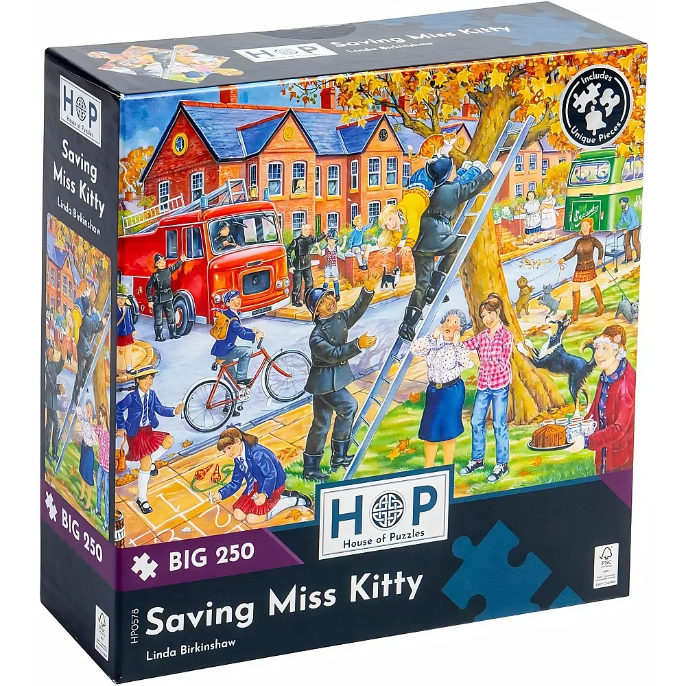 HOP - House of Puzzles Saving Miss Kitty 250Teile