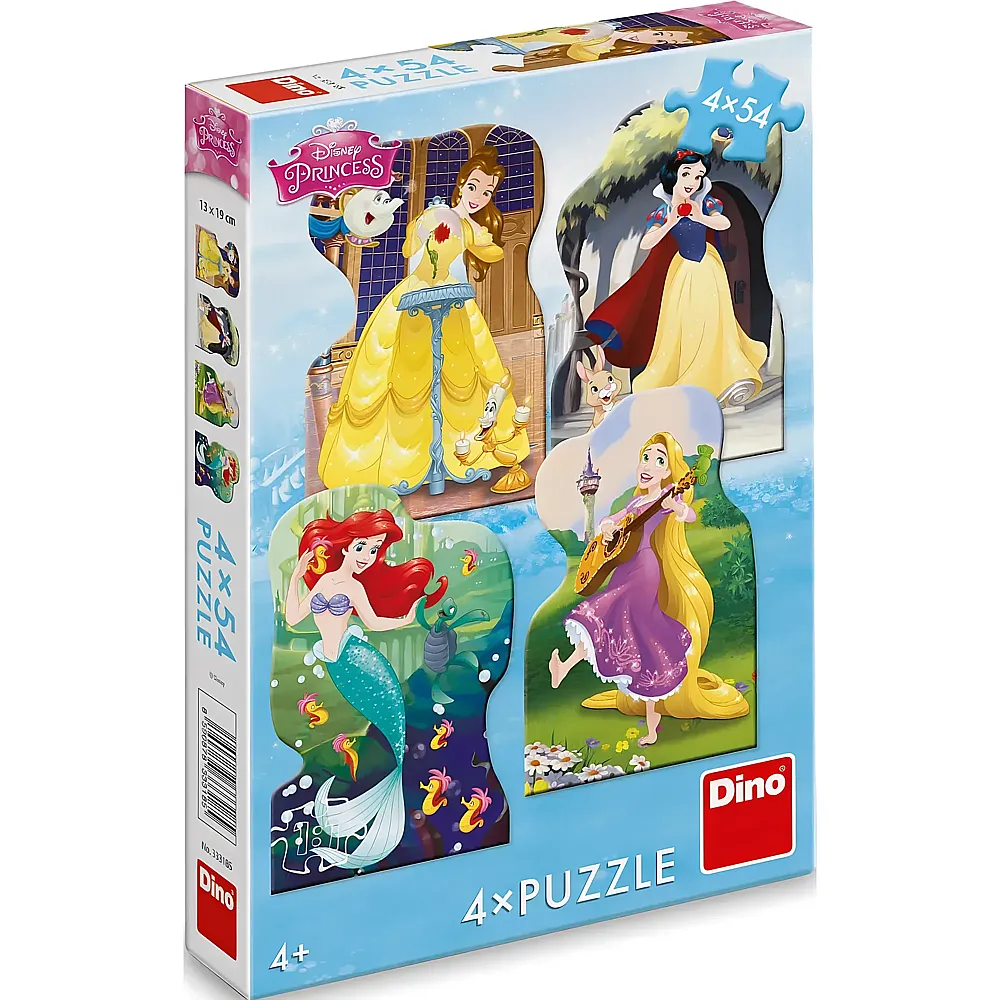 Dino Puzzle Disney Princess - 54 Teile
