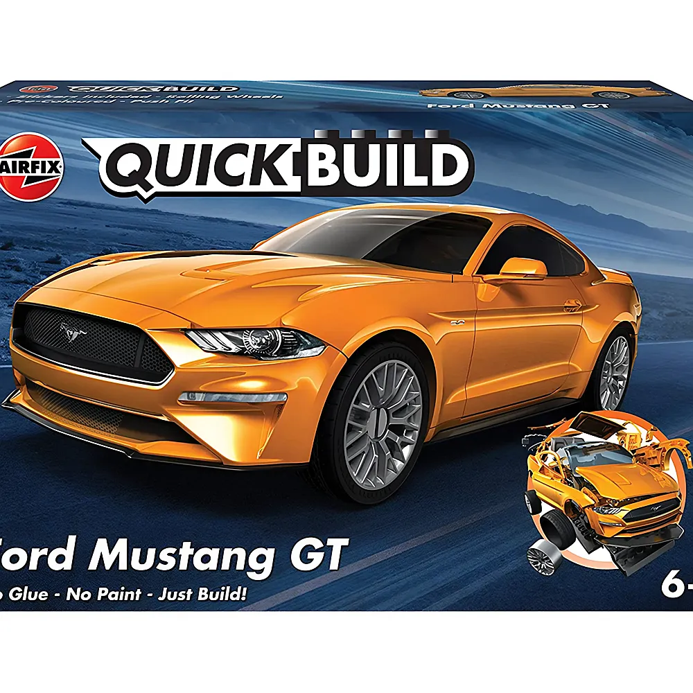 Airfix Quickbuild Ford Mustang GT 46Teile