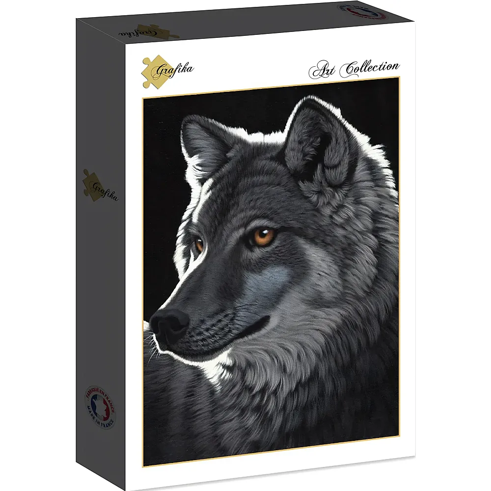 Grafika Puzzle Art Collection William Schimmel - Night Wolf 1000Teile