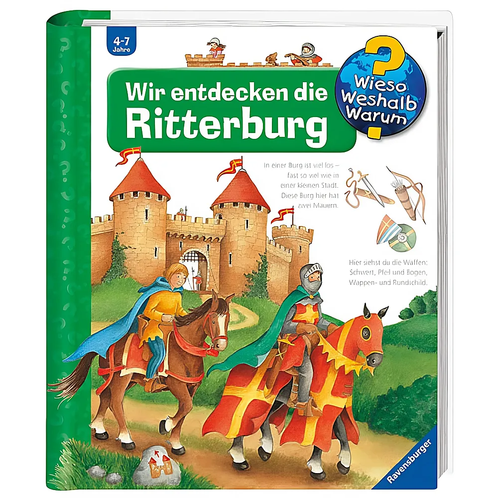 Ravensburger Wieso Weshalb Warum Wir entdecken die Ritterburg Nr.11
