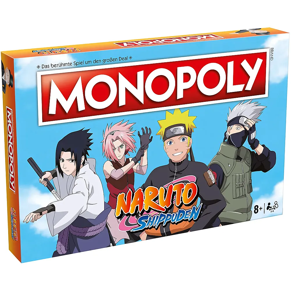 Winning Moves Monopoly Naruto Shippuden DE