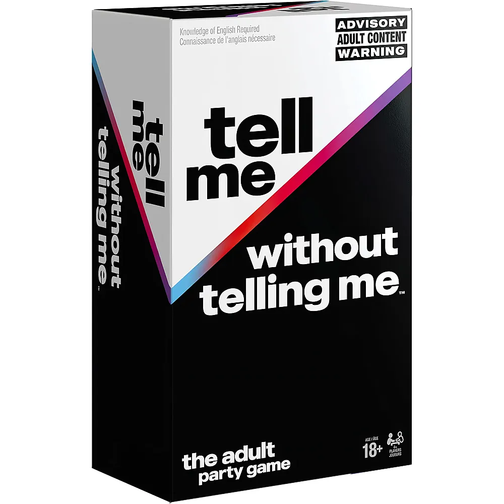 Spin Master Games Tell Me Without Telling Me - English | Partyspiele