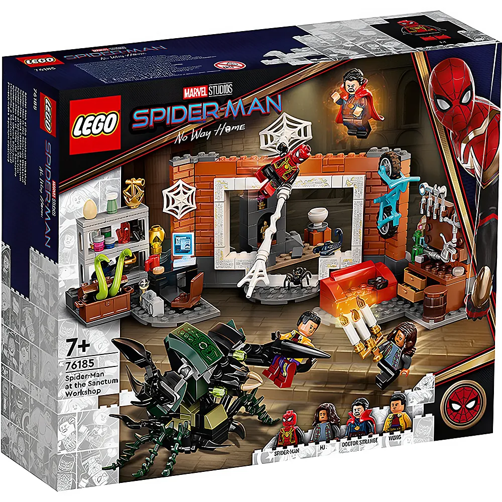 LEGO Marvel Super Heroes Spiderman in der Sanctum Werkstatt 76185