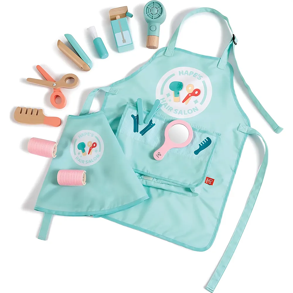 Hape Rollenspiele Super stylischer Friseursalon