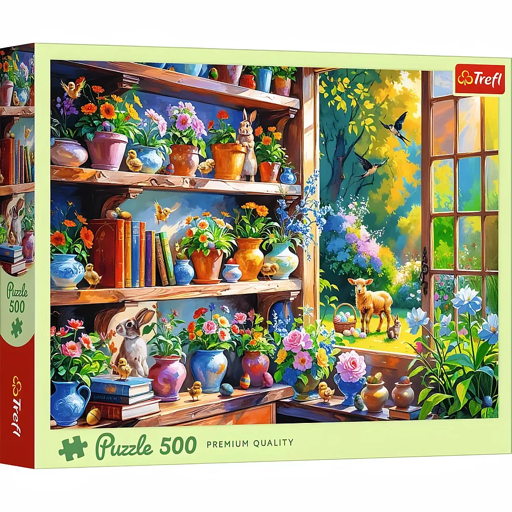 Trefl Puzzle Fr�hlingsmorgen in der Orangerie - 500 Teile